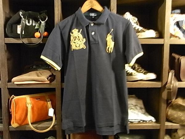 RALPH LAUREN POLO SHIRT SIZE 150 ラルフローレン ポロ シャツ 紺拍卖