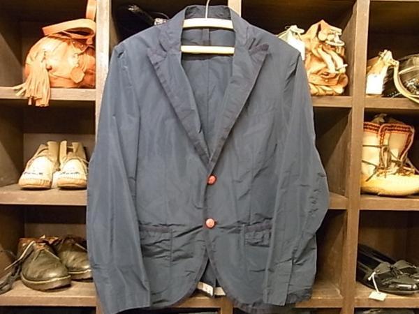 AQUARAMA テーラード ジャケット ネイビー SIZE 44 アクアラマ サマー拍卖