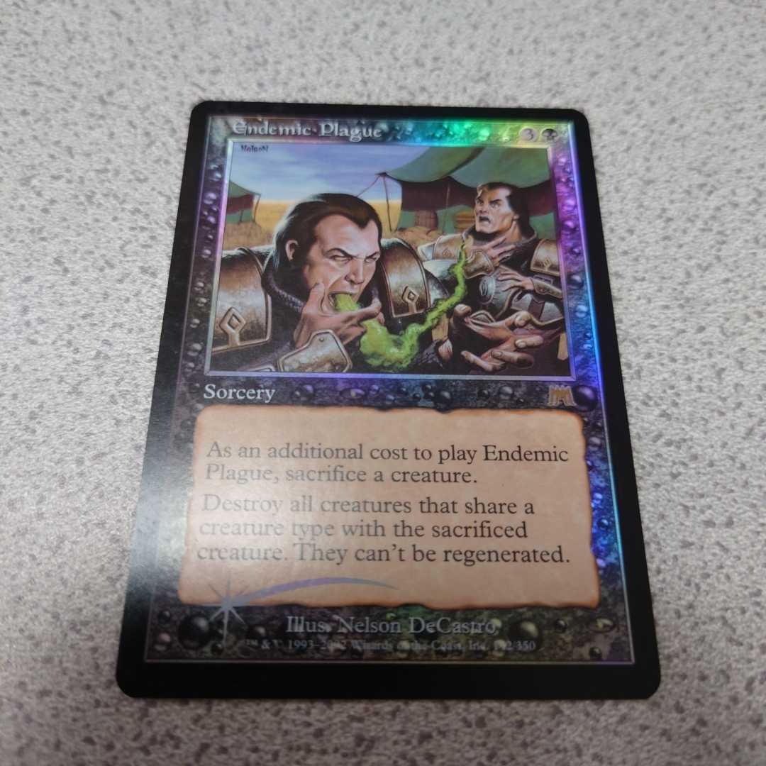 MTG ONS 風土病 英語foil 一枚 即決拍卖