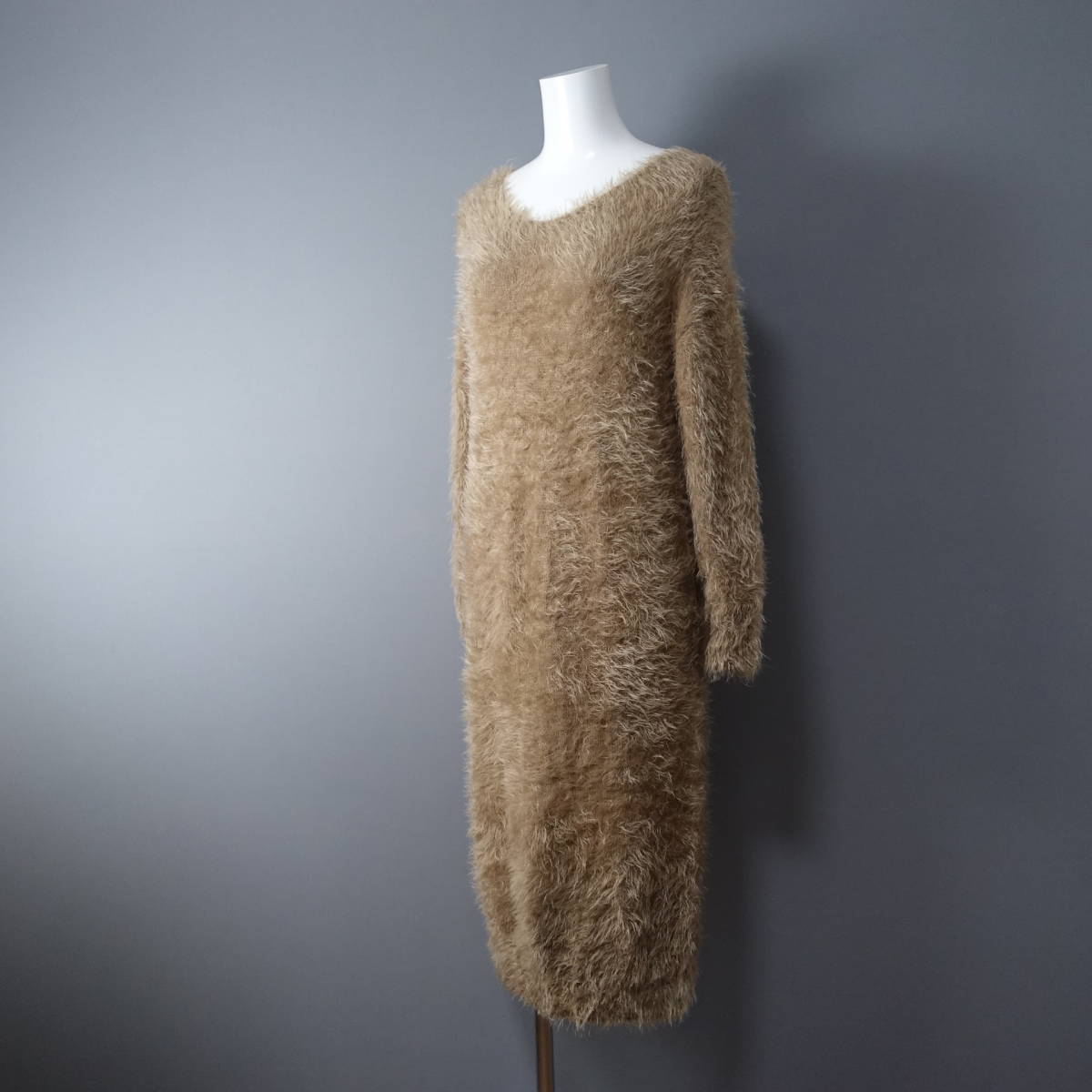 N.(N. Natural Beauty Basic)/ナチュラルビューティーベーシック/M/ワンピース/ブラウン/茶/レディース拍卖