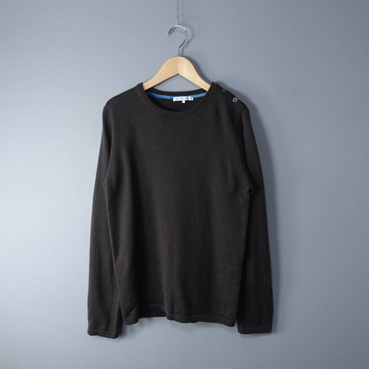 green label relaxing/グリーンレーベル リラクシング/ユナイテッドアローズ /S/ウール100%セーター/ダークブラウン/茶/レディースニット拍卖