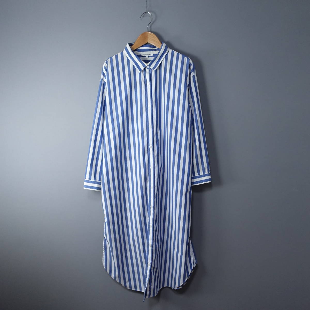 NATURAL BEAUTY BASIC/ナチュラルビューティーベーシック/S/ストライプワンピース/ホワイト×ブルー/白×青/レディース拍卖