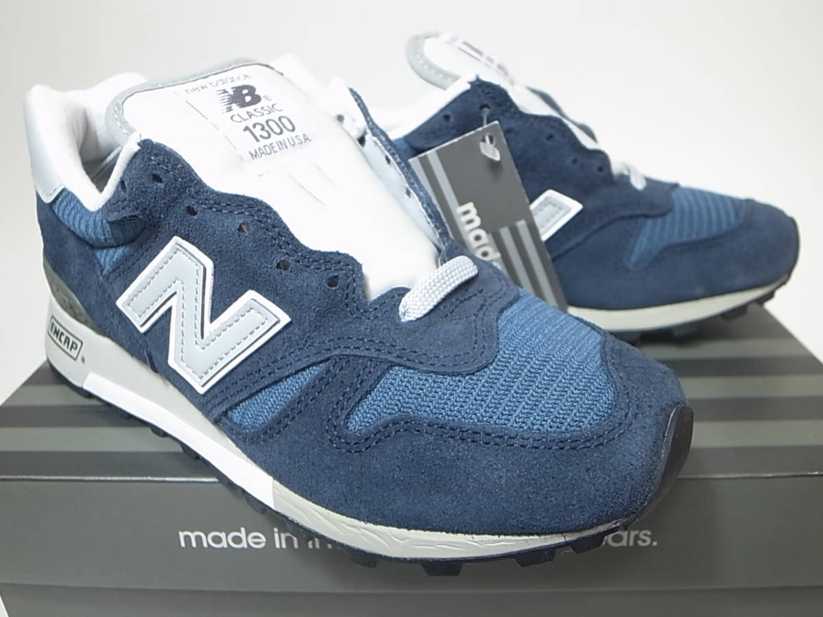 【送料無料 即決】NEW BALANCE USA製 M1300AO 22cm US4 新品 ネイビー 紺 ピッグスキンスウェード メッシュ 米国製 MADE IN USA アメリカ製拍卖