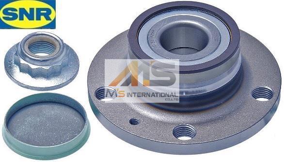 【M's】VW POLO(6R/6C/9A/9N)SNR製・他 リア ホイール ハブベアリング 1個//フォルクスワーゲン ポロ 純正OEM 6Q0-598-611 6Q0598611拍卖