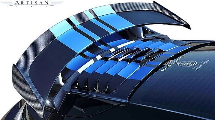 【M’s】PORSCHE 911 991 TURBO/TURBO-S (前期) ARTISAN SPIRITS リアウイング//FRP リヤウイング エアロ アーティシャンスピリッツ拍卖