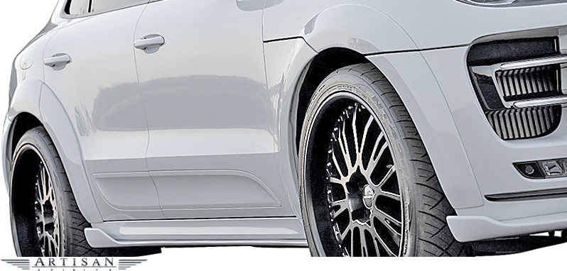 【M’s】ポルシェ マカン ターボ (2014.10-) ARTISAN SPIRITS オーバーフェンダーキット 12P // アーティシャンスピリッツ FRP エアロ拍卖