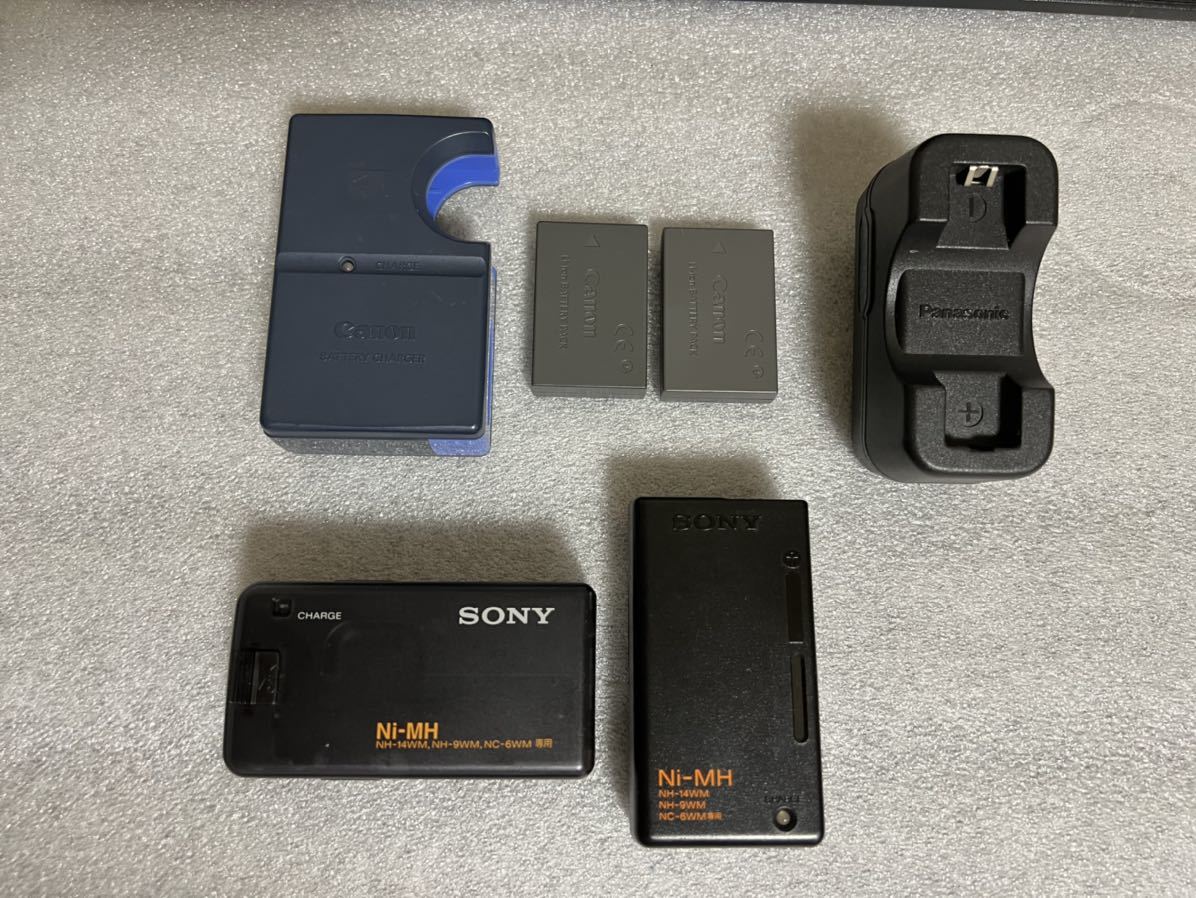 ソニー、パナソニック、 キャノン充電器、バッテリー拍卖
