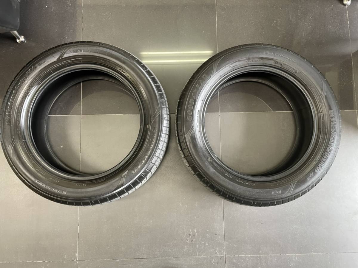 ☆バリ山☆GOODYEAR Efficient Grip ECO EG01 グッドイヤー エフィシエントグリップ エコ 195/60R16 18年製 2本セット拍卖