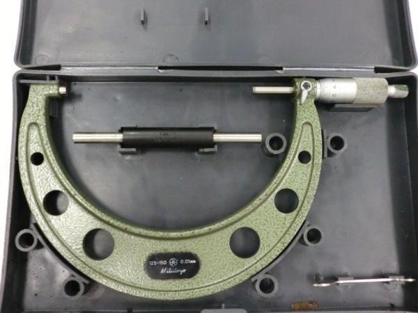 MITUTOYO マイクロメーター 125-150mm 送料無料拍卖