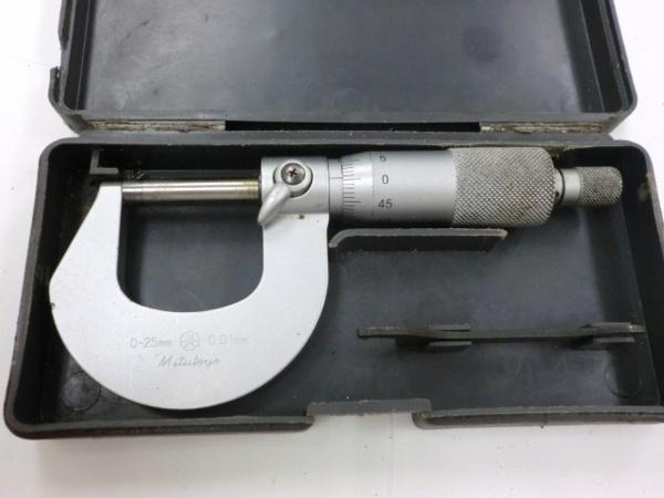 MITUTOYO マイクロメーター 0-25mm 送料無料拍卖