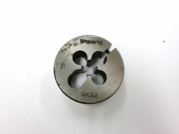 OSG ねじのダイス 5/16W18 SKS2 外径Φ38 送料無料拍卖