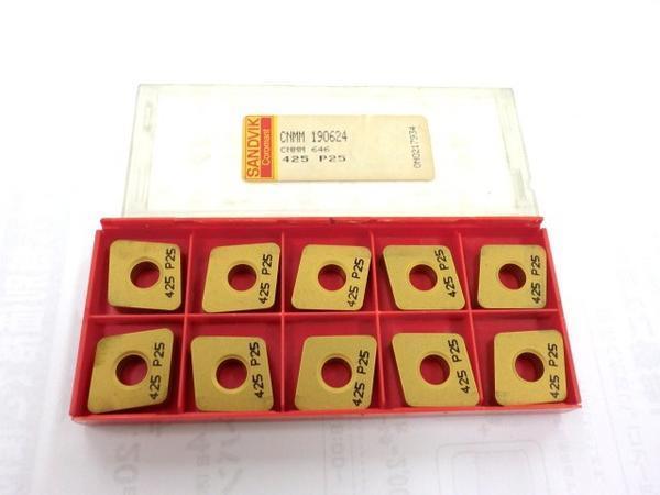 未使用品 SANDVIK チップ CNMM190624 CNMM646 425 P25拍卖