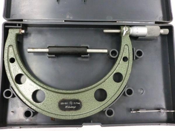 MITUTOYO マイクロメーター 125-150mm 送料無料拍卖