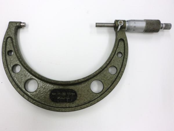 MITUTOYO マイクロメーター 100-125mm 送料無料拍卖