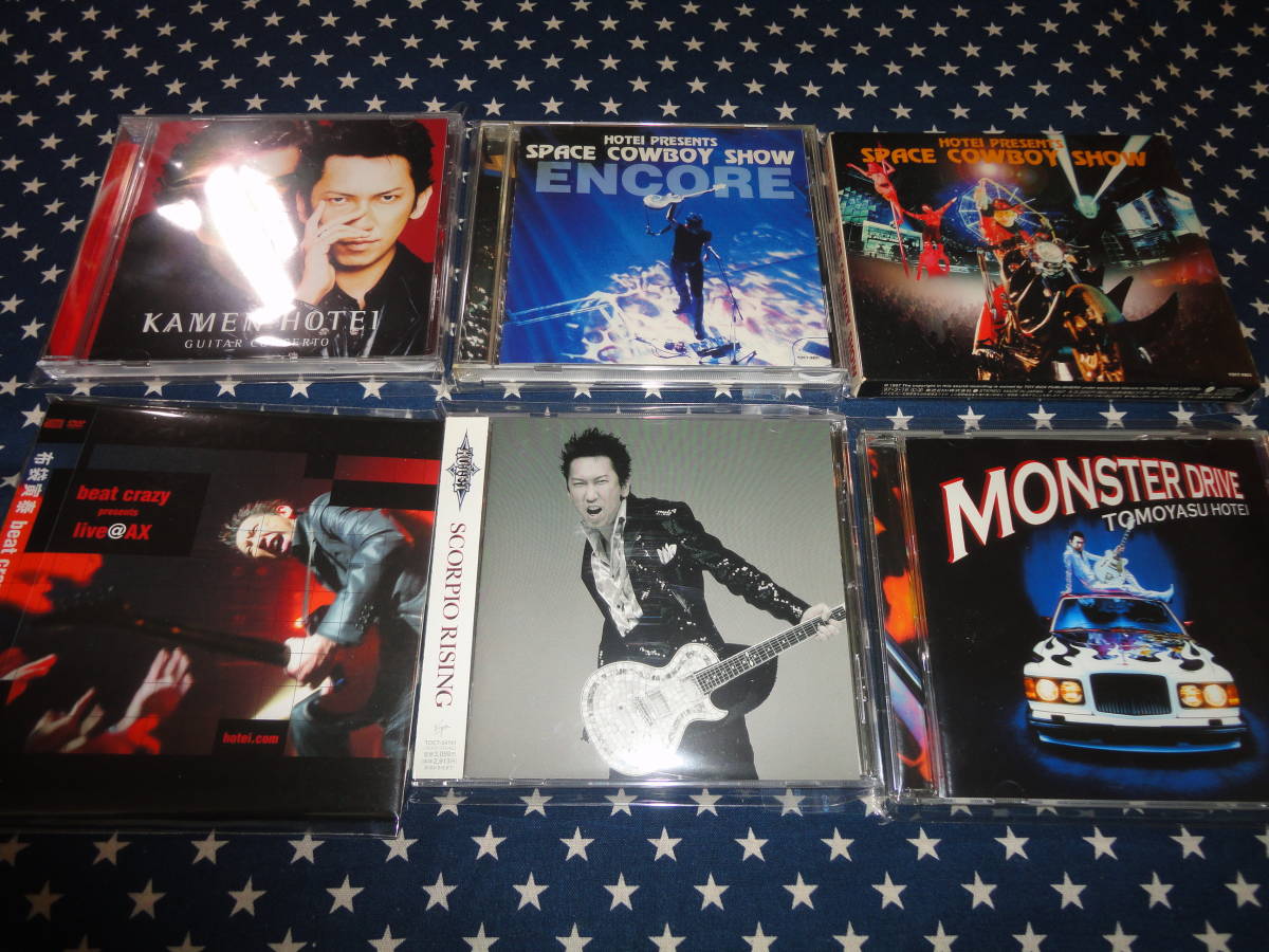 布袋寅泰『LIVE@AX』『MONSTER DRIVE』など6枚 特典付 (BOOWY)拍卖