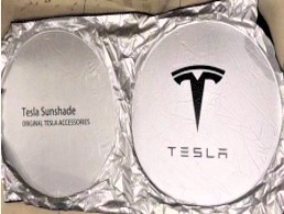 送料無料! 人気商品 日よけサンシェード TESLE ロゴマーク拍卖