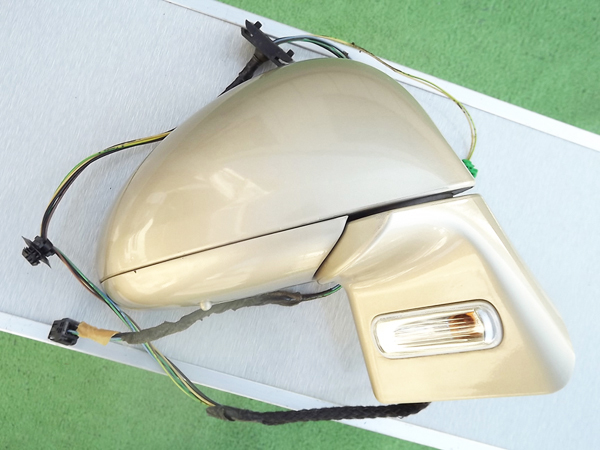 ○良品,5P&2P,KCW,サーブルドラングリュヌPe★C4 B5NFU/B5RFJ/B5RFK/B55FT/B55FW右ドアミラー★シトロエン純正サイド金ゴールドRe:P拍卖