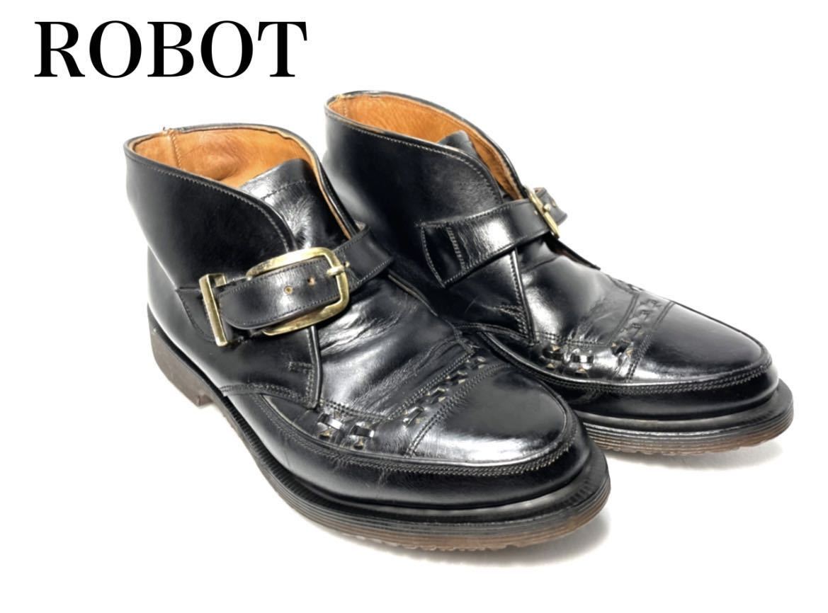 【送料無料】ROBOT ショートブーツハーフブーツクリームソーダ ピンクドラゴン CREAM SODAブラックキャッツ ジョンソンズジョージコックス拍卖