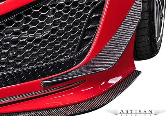 【M’s】HONDA NSX NC1 (2017.2-) ARTISAN SPIRITS フロントカナード 左右 // FRP アーティシャンスピリッツ エアロパーツ カスタム拍卖