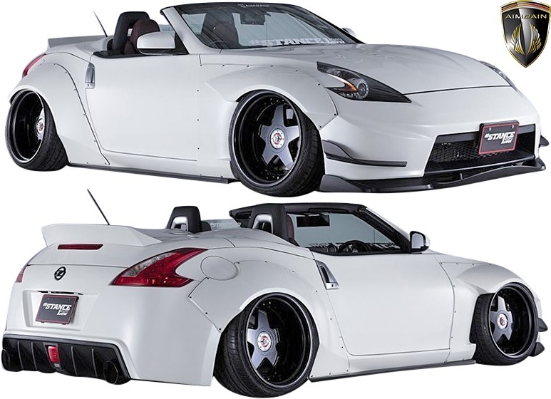 【M’s】日産 Z34 フェアレディZ 370Z (2008y-2020y) AIMGAIN GT タイプ1 エアロキット 3点 // エイムゲイン フルエアロ ロェン エアロ拍卖