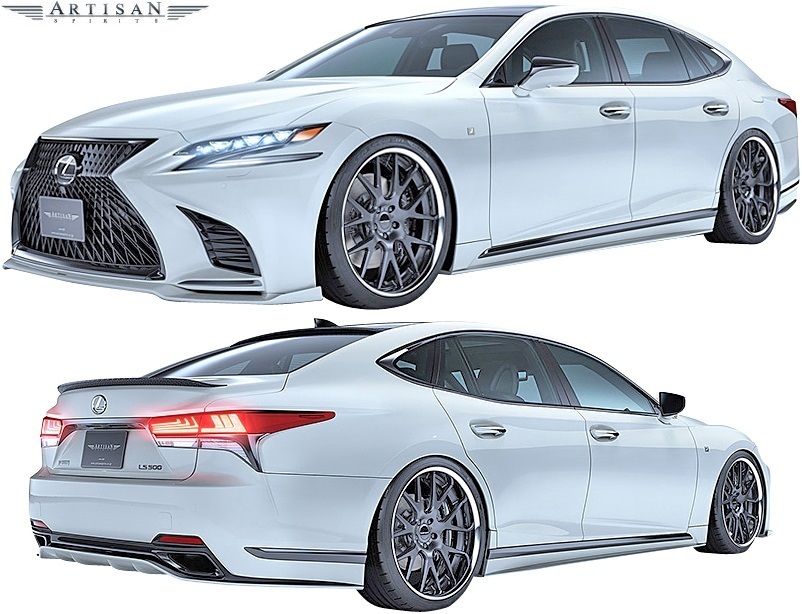 【M's】LEXUS LS 50系 LS500/LS500h 標準バンパー用 (2017.10-) ARTISAN SPIRITS エアロキット 4点/FRP エアロ アーティシャンスピリッツ拍卖