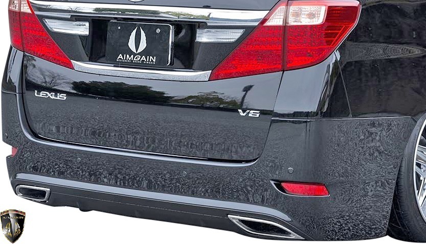 【M's】トヨタ 20アルファード 後期 HYBRID X/G/SR (2011.11-2015.1) AIMGAIN 純VIP リア バンパー // バンパータイプ エイムゲイン 社外拍卖