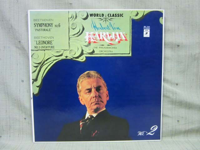 LP373■LPレコード■不滅のカラヤン名演集 vo.2 ベートーヴェン交響曲第6番「田園」「レオノーレ」第3番序曲 SK-702【中古】拍卖