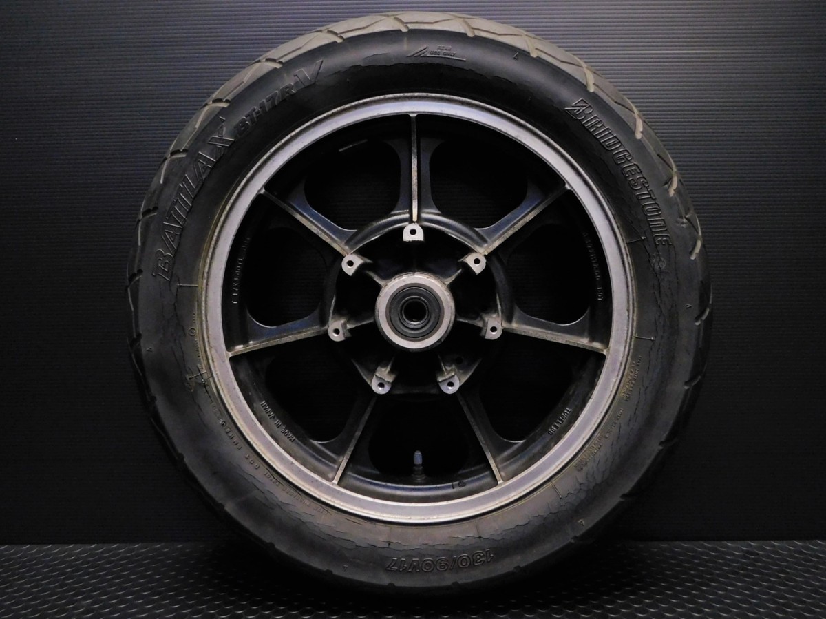 ★【評価A】160◆ Z1300 KZT30A A5 純正 リア ホイール T17×3.00 KZ1300 Z750 Z1100GP Z1000R拍卖