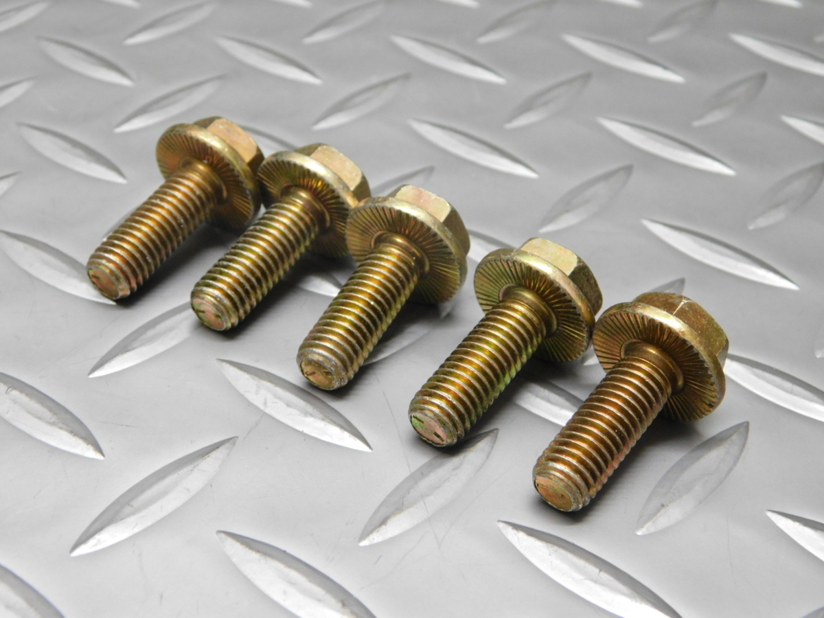 0 新品 BMW 純正 ボルト 5個 セット 12 31 1 460 853 WATER IMPELLER BOLT拍卖