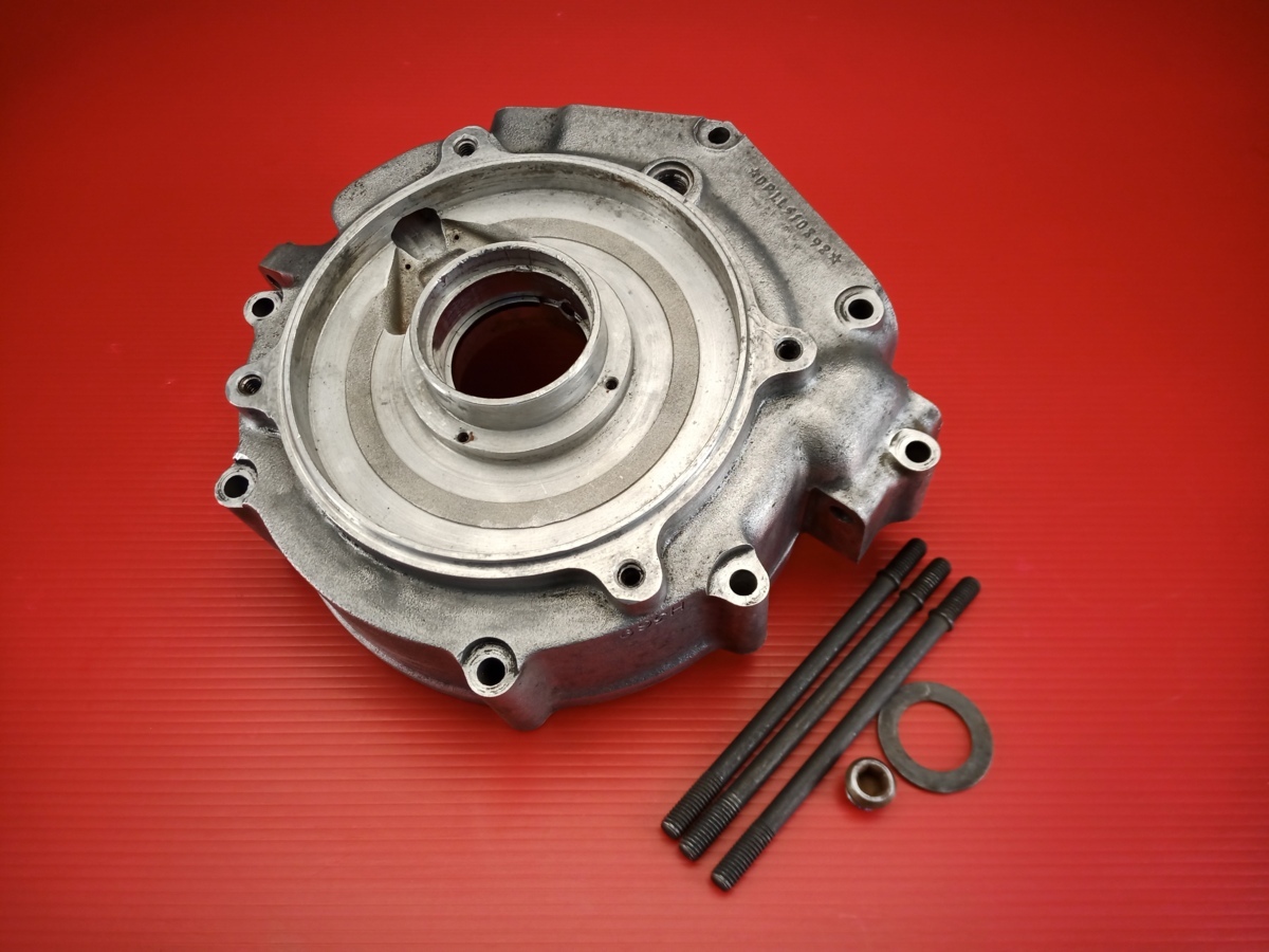 100【評価A】 ハーレー エボ FLHTCU1340 ウルトラ 1990 純正 クランクケース カバー 腰下 エンジン 24541-84 1590151185拍卖