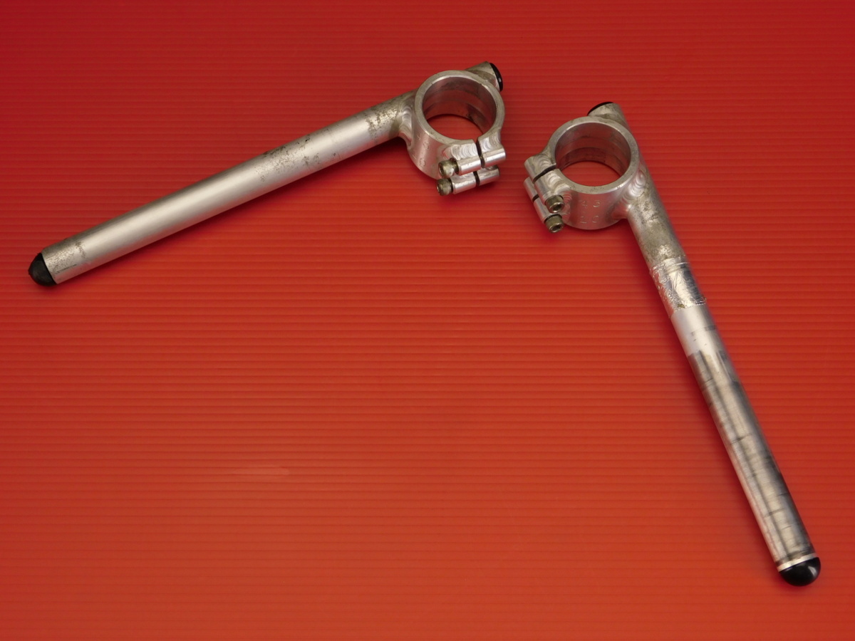 【評価A】60◆ CBR600F JH2PC35 レース仕様 取外 クランプ一体型 ハンドル セパハン 左右 セット拍卖