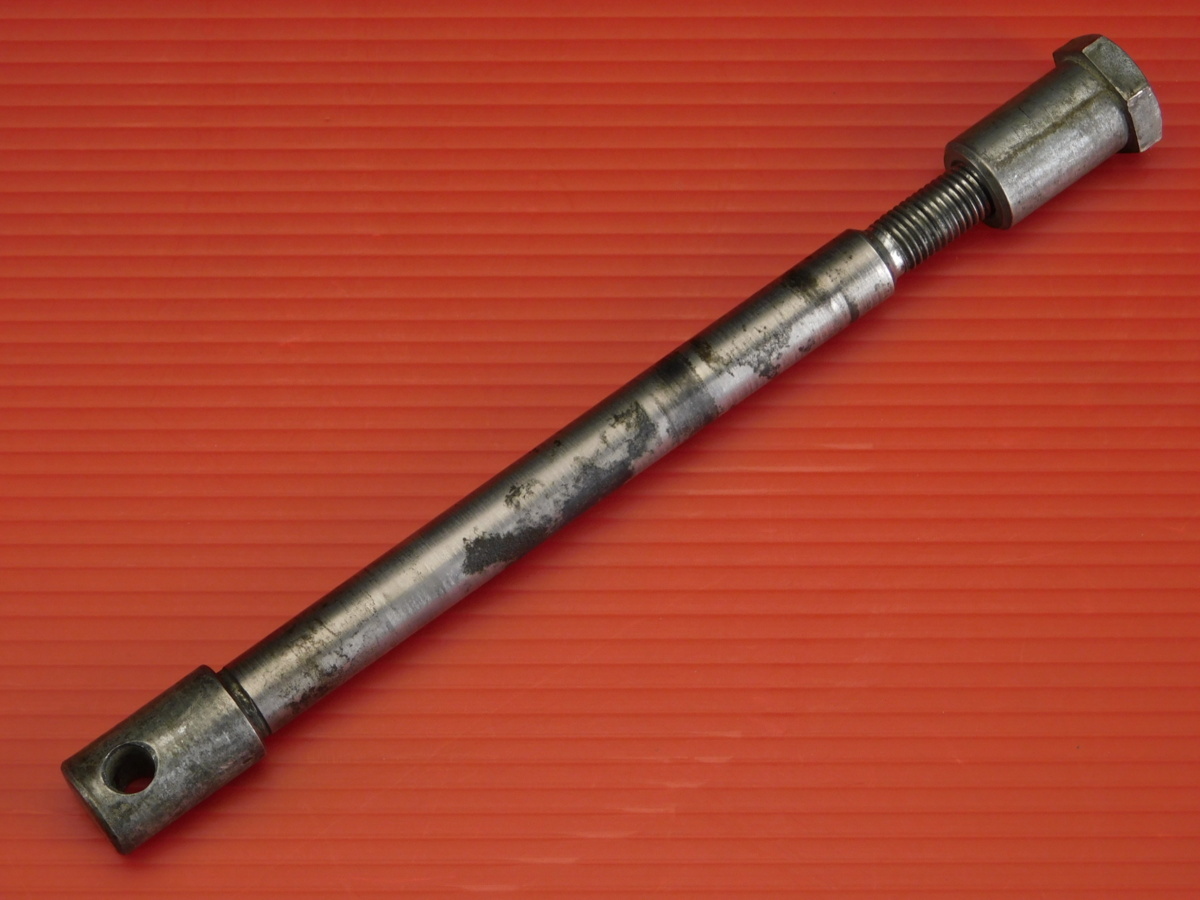 60【評価A】 CB450 K1 ドリーム 純正 フロント アクスルシャフト拍卖