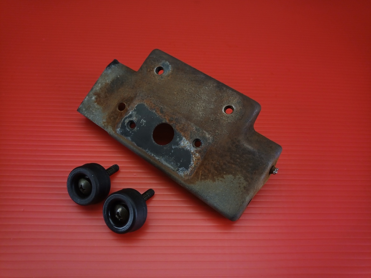 0【評価C】 BANDIT バンディット400 GK75A 純正 シート 金具 マウント ステー拍卖