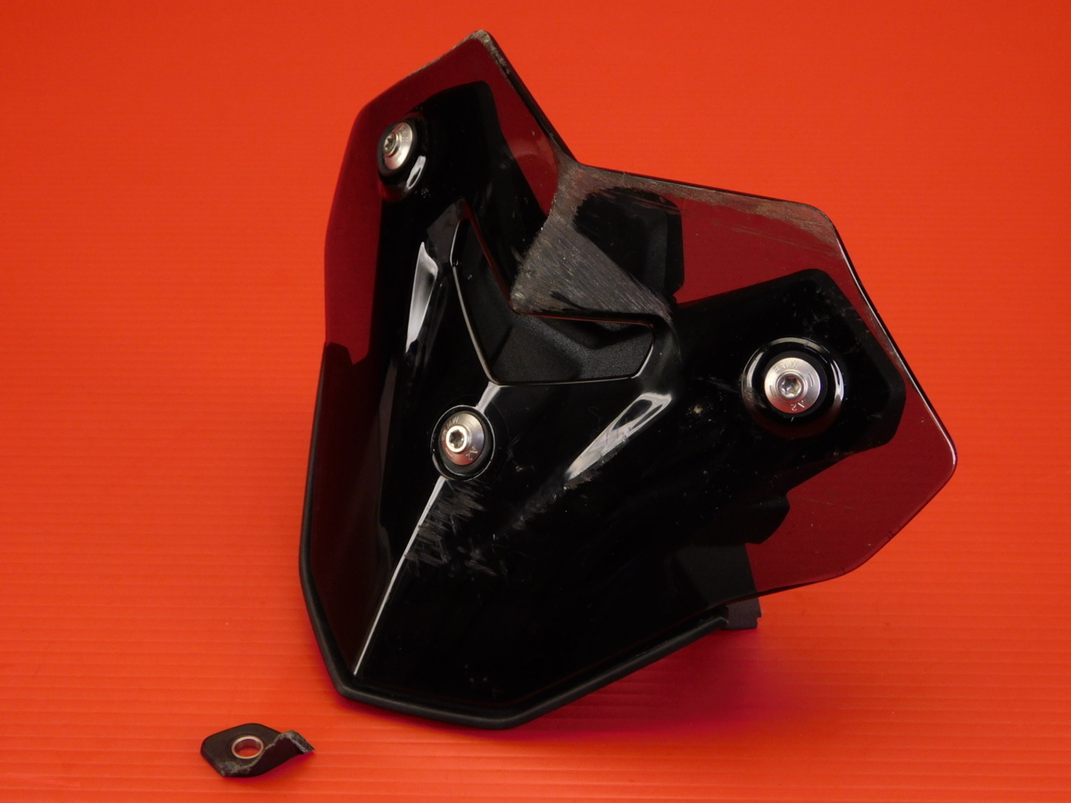 60【評価B】BMW F900R 2020 純正 ウインド スクリーン シールド メーター バイザー 46638403844 195935拍卖