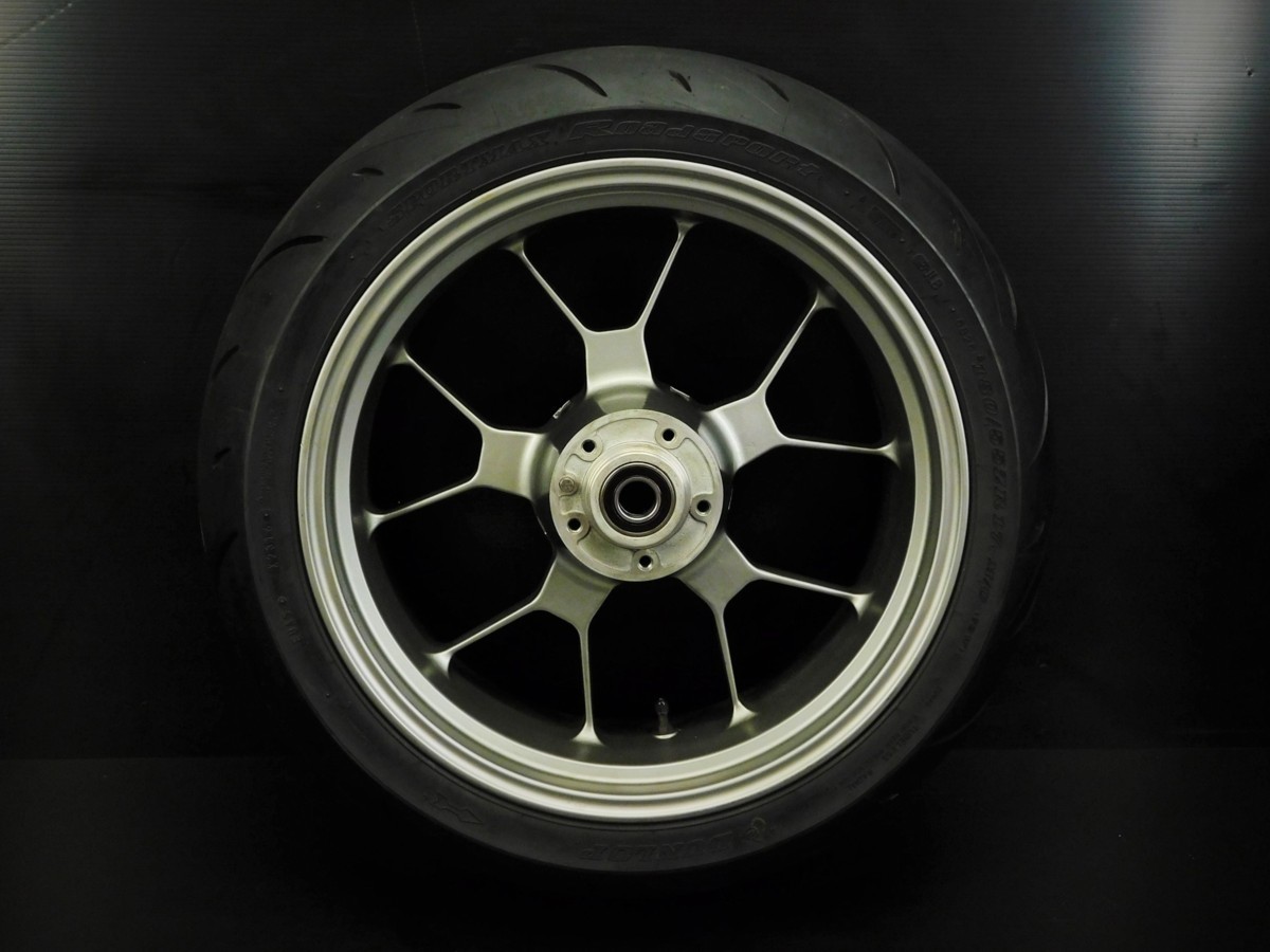 160【評価A】 aprilia アプリリア シバー 750 純正 リア ホイール MT17×6.0 タイヤ 山5分拍卖