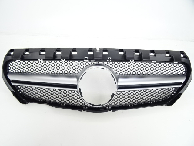 メルセデス ベンツ CLA45ルック グリル W117 C117 X117 CLA180 CLA250 CLA45 AMG ガーニッシュ 後期 シルバーフィン拍卖