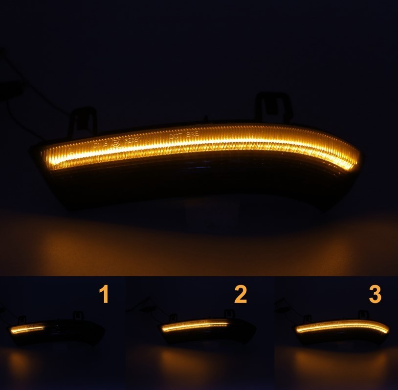 流れるウインカー♪ シーケンシャル ドアミラー ウインカー フォルクスワーゲン ゴルフヴァリアント TSI 2.0TSI ゴルフ6 ゴルフ5 0624拍卖