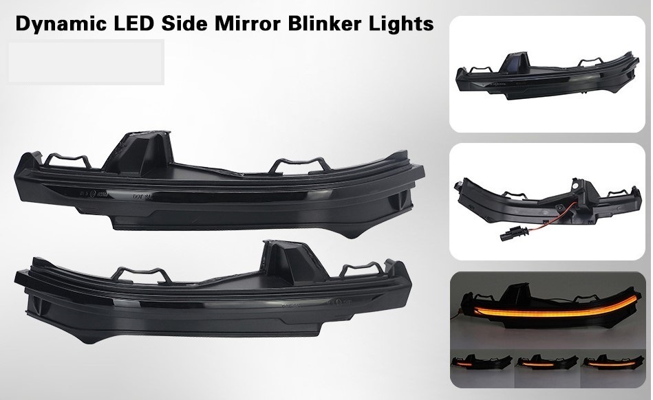 流れるウインカー♪ アウディ シーケンシャル ドアミラー ウインカー Q7 2.0TSFIクワトロ 3.0TSFIクワトロ 45TSFI 55TSFI 0834拍卖