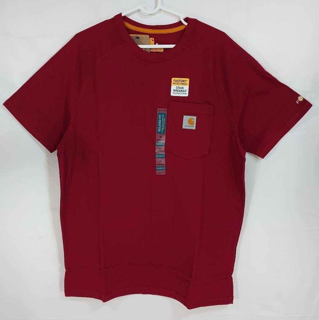 【M】Carhartt カーハート/半袖Tシャツ/ポケット/ラグランスリーブ拍卖