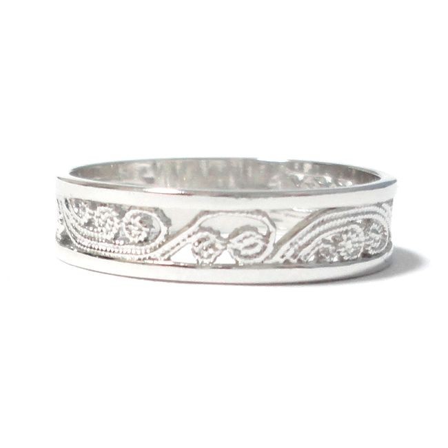 9号 ウェーブレース SILVER925 シルバー リング 指輪 ユニセックス 男女兼用 レディース メンズ拍卖