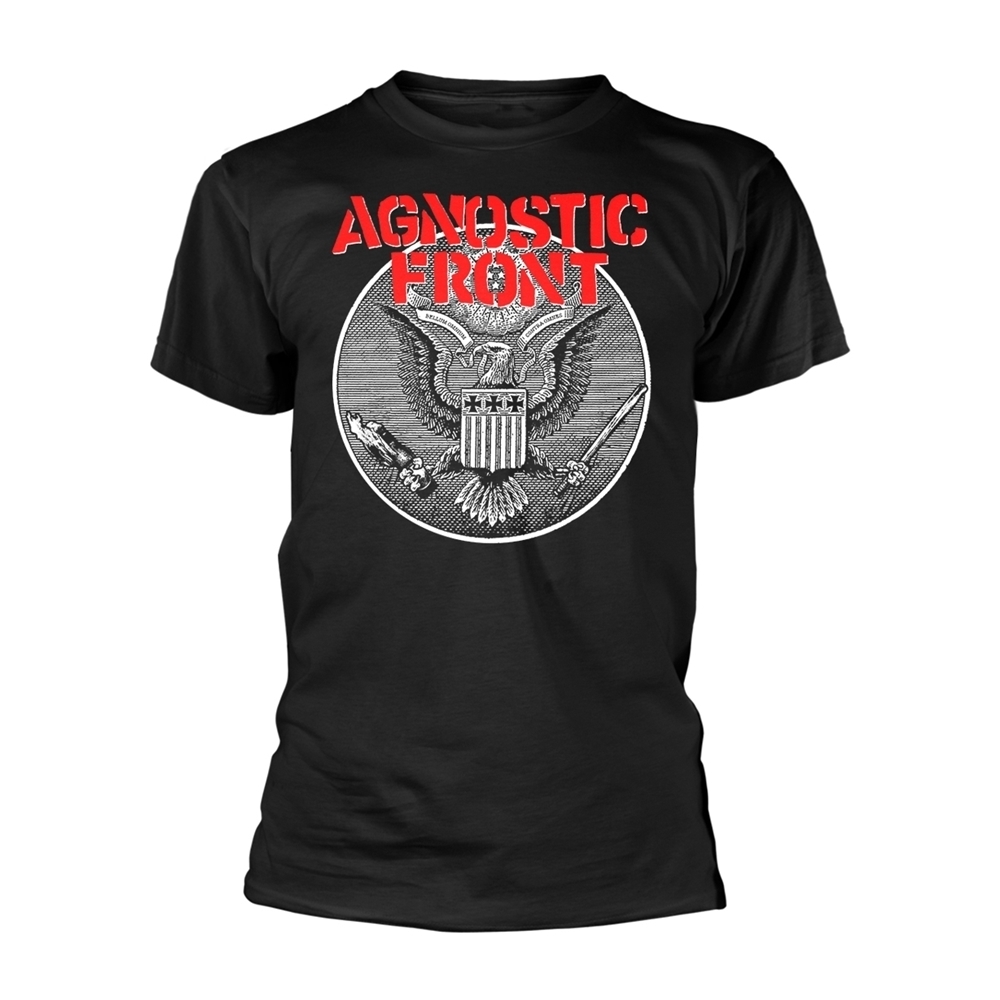 ★アグノスティック フロント Tシャツ Agnostic Front AGAINST ALL EAGLE - S 正規品 nyhc拍卖