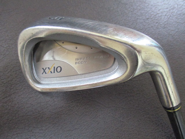 中古 XXIO MP300 5番アイアン 5-002C セルキャップはずれあり。拍卖