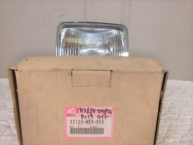 。★ CBX650カスタム(RC13)純正ヘッドライト(生産終了品)新品 cb ★拍卖