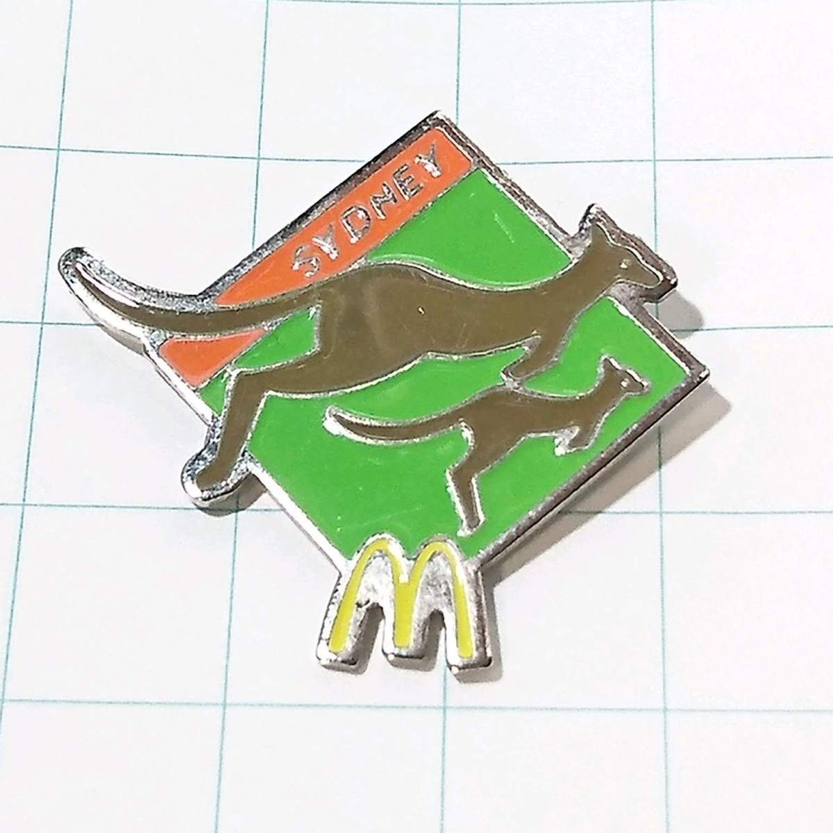 送料無料)マクドナルド シドニー フランス輸入 アンティーク ピンバッジ PINS ピンズ A08255拍卖