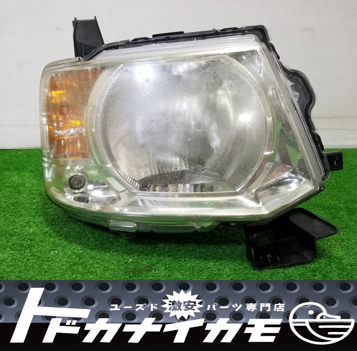 三菱 H82W ekワゴン 日産 H92W オッティ ハロゲン ヘッドライト 右側 運転席側 RH STANLEY:P6519 HCR-575 e-5拍卖