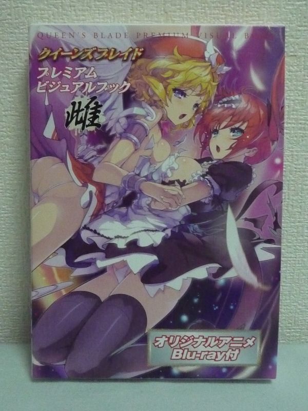 クイーンズブレイド プレミアムビジュアルブック雌 ★ ホビージャパン ◆ Blu-ray有 ブルーレイ拍卖