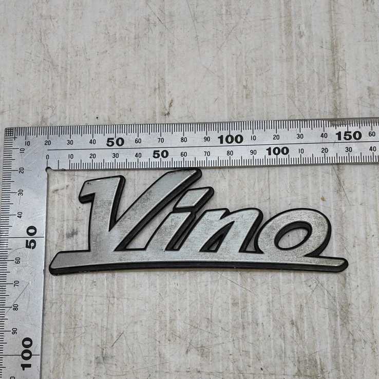 【0405-2】ヤマハ Vino エンブレム 1枚 当時物 絶版 旧車拍卖