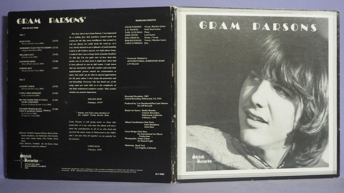 ■美盤!SHILOH!★GRAM PARSONS/International Submarine Band★名盤■拍卖