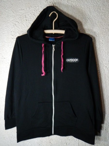 to5294 OUTDOOR PRODUCTS アウトドア プロダクツ レディース ジップ スウェット パーカー フーディ 人気 ロゴ デザイン拍卖