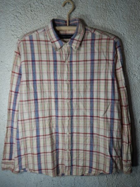 to5407 GENERAL SUPPLY SHIPS ジェネラル サプライ シップス 長袖 チェック シャツ ネルシャツ 人気 vintage ビンテージ拍卖